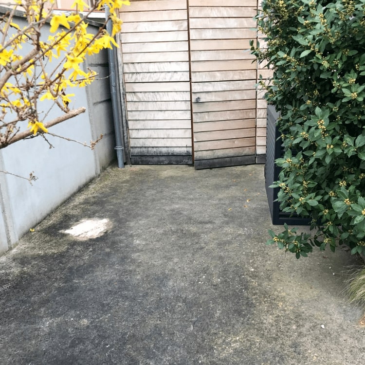 Rénovation d'une terrasse avant