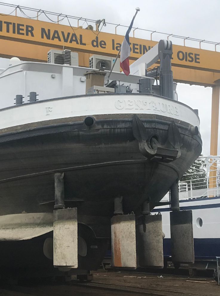 Après le chantier naval du Centaure